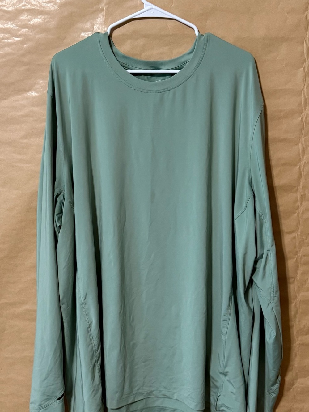 Duluth Trading Co Men’s 3XL Standard Fit Sage Green Long Sleeve Shirt